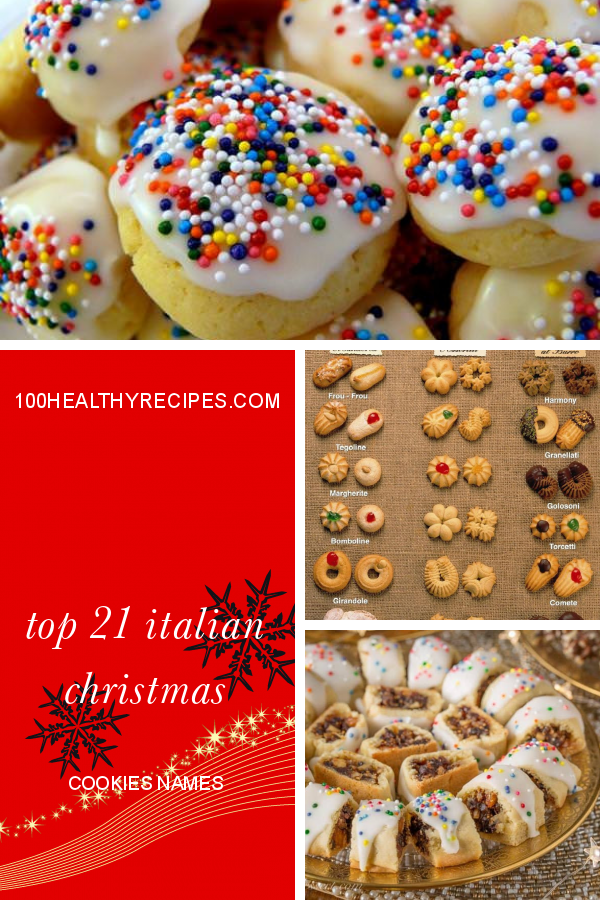 Top 21 Italian Christmas Cookies Names – Best Diet and Healthy Recipes ...